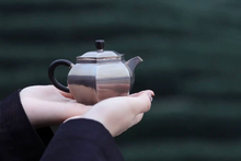 Load image into Gallery viewer, The Pure Silver Minor Cold Teapot: Oriental Elegance and Beautiful Wishes Condensed by Time