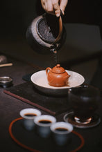 Load image into Gallery viewer, 2008 Custom‑Made Gong Ting Ripe Puer Brick Aged in Shenzhen Dry Warehouse — Mellow & Peaceful Tea Forged by Years Produced by Tongxin‑She Teahouse|Full Brick: 2 kg