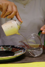 Load image into Gallery viewer, The ancient Chai Shao teapot is naturally dusty, covered with silver and curium pot craftsmanship. It is a natural masterpiece that combines nature and artificiality. It is simple and elegant.