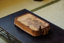 Load image into Gallery viewer, Bamboo Heralds Peace • Square Tea Tray"