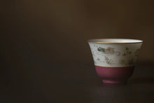 Load image into Gallery viewer, Rouge Red Lotus Pond Mandarin Duck Host Cup.