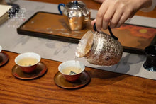 Load image into Gallery viewer, The Auspicious and Propitious Pure Silver Tea Set: A Pinnacle of Tea Culture and Traditional Crafts