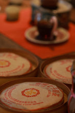 Load image into Gallery viewer, Tongxinshe Teahouse Recommends: 1998 "Yellow Seal" Pu'er Ripe Tea, Limited Free Tasting Samples
