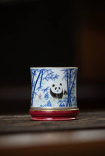 Load image into Gallery viewer, Discover the Beauty of Huayintang's Panda - Patterned Porcelain at Tongxinshe Teahouse