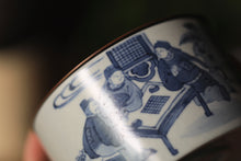 Load image into Gallery viewer, Seeking an Elegant Retreat, Treasuring a Piece of Ingenuity: The Beauty of Tongxin She Teahouse and the "Jiaolu Yi" Blue-and-White Pot Stand