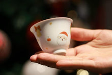 Load image into Gallery viewer, Christmas Limited Edition | Tongxinshe Teahouse Hand-Painted Master Teacups, Brimming with Winter Romance🎄🍵