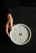 Load image into Gallery viewer, Recommended by Tongxinse Teahouse,Gongfu Tea Boat: Su Shi’s Poems in Blue and White,Blue-and-White Poetic Tea Boat