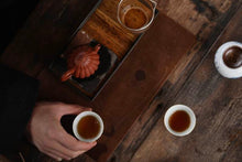 Load image into Gallery viewer, Exploring the Realm of Tea: The "Qingpingyue" Portable Tea Set at Tongxin She Teahouse