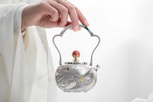 Load image into Gallery viewer, Phoenix Ruyi Liang Silver Pot