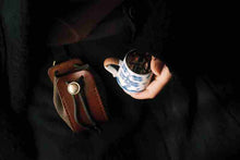 Load image into Gallery viewer, Hanxiangji · Three Friends of Winter Mini‑Portable Mug Curated by Tongxinshe Teahouse Landscape rests within a tiny vessel, and tea‑time bliss journeys with you.