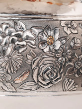 Load image into Gallery viewer, Recommendation for Collection: Intangible Cultural Heritage Master Mu Binglin's Handmade 999 Fine Silver "Thousand Flowers Beam Pot" at Tongxinshe Teahouse