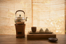 Load image into Gallery viewer, Tongxinshe Teahouse Recommendation: 999 Pure Silver "Taotie Pattern Beast-Mouth Silver Teapot" – A Heritage Treasure from Hong's Collection