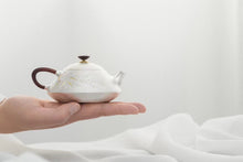 Load image into Gallery viewer, Three Friends of Winter Inlaid with Gold and Silver Kettle. 岁寒三友嵌金银壶