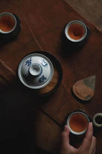 Load image into Gallery viewer, Jingdezhen Limited Edition "Hand-painted Blue and White Poetry Set"