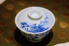 Load image into Gallery viewer, Fine wood kiln hand-painted landscape small Gaiwan