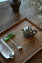 Load image into Gallery viewer, Carrying Philosophy in a Vessel: The Philosophical Reflection of Time in the "Non-Delusion" Silver Teapot