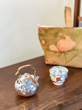 Load image into Gallery viewer, Silver Teapot Set - Graceful and Elegant Lifting - Beam Teapot and Silver Lychee Harvest and Harmonious Silver Cup