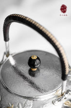 Load image into Gallery viewer, Centennial workshop Hongji treasure pure handmade “喜上眉梢/ Happy Eyebrows Pure Silver Pot”
