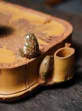 Load image into Gallery viewer, Bamboo Heralds Peace • Square Tea Tray"