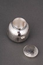 Load image into Gallery viewer, 9999 sterling silver small tea caddy