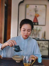 Load image into Gallery viewer, Ultra-thin Purple Clay Factory No. 1 "Dark Green Clay" Shui Ping Teapot