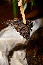 Load image into Gallery viewer, Tongxin She Tea House Exclusive Release | 1999 Yiwu Zheng Mountain Aged Raw Pu'er Tea, Hand-Signed Version by Master Du Qiongzhi