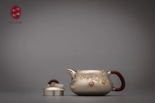 Load image into Gallery viewer, 9999 Sterling Silver Mansheng Gourd Silver Pot(2 styles of gilt/sterling silver)