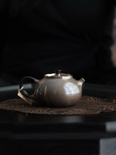 Load image into Gallery viewer, The Beauty of the Silver Teapot in the Autumn Courtyard's Elegant Rhyme/Qiu Ting pure silver teapot