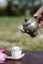 Load image into Gallery viewer, The Vernal Equinox Silver Teapot: Peeking into Spring through the Teapot, with Unique Ingenuity
