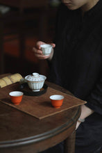 Load image into Gallery viewer, The "Elegant and Tranquil Pine Branch Verse Set" of Jingdezhen Porcelain: Poetic Charm on the Tea Table