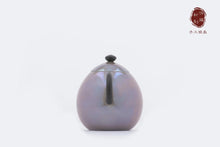Load image into Gallery viewer, "dragon egg purple skin sterling silver teapot"