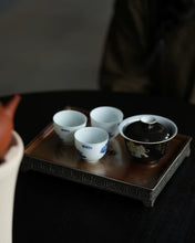 Load image into Gallery viewer, Huiwen tin pot tray water storage dry tea table with copper cover and copper coin hole Hu Cheng