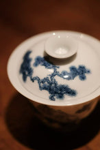 Load image into Gallery viewer, Blue-and-White Pine Portable Gongfu Tea Set/青松🌲青花随身功夫茶组