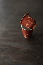 Load image into Gallery viewer, The Jingdezhen Red Plum and Orchid Aroma - appreciating Cup from Tongxin She Teahouse