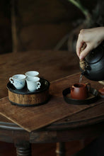 Load image into Gallery viewer, Tongxin She Teahouse | Ting Lan · Blue-and-White Orchid Ear Cups (Limited Edition)