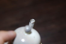 Load image into Gallery viewer, Chai Shao Si Ting Small Teapot / Sterling Silver Decorative Inlaid Butterfly Flowers.