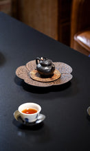 Load image into Gallery viewer, Tongxin She Teahouse · Handmade Small Silver Teapot: A Dual-Model Tasting of Vintage and Vertical Pattern, Double Elegance in 80cc