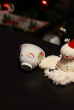 Load image into Gallery viewer, Christmas Limited Edition | Tongxinshe Teahouse Hand-Painted Master Teacups, Brimming with Winter Romance🎄🍵