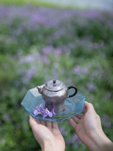 Load image into Gallery viewer, The Vernal Equinox Silver Teapot: Peeking into Spring through the Teapot, with Unique Ingenuity