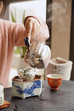 Load image into Gallery viewer, The Exquisite Supporting Role in the World of Ancient Rhyme and Tea Aroma - The Beauty of Tea Mat orchid Hu Cheng/pine Hu Cheng