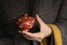 Load image into Gallery viewer, pastel plum blossom gaiwan