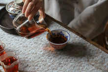 Load image into Gallery viewer, "Cinnabar Rubbing Thousand Buddhas Small Hand-pressed Tea Cup"/朱砂拓 千佛小压手茶杯/60ml.