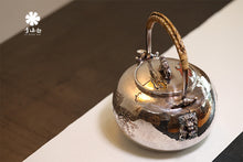 Load image into Gallery viewer, "Dragon Totem Pure Silver Kettle" handmade by Li Xiaobai, inheritor of intangible cultural heritage