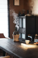 Load image into Gallery viewer, Lotus-Pattern Iron-Handle Tea Kettle