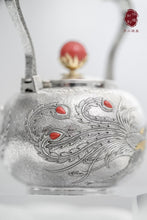 Load image into Gallery viewer, Phoenix Ruyi Liang Silver Pot
