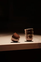 Load image into Gallery viewer, Handmade Retro Purple-Gold Glaze Bell Teacup | 35ml Jingdezhen Master Teacup