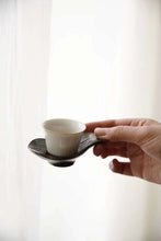 Load image into Gallery viewer, Tongxin Teahouse: Lotus-shaped Pure Tin Tea Saucer Holders, the Elegant Charm of Chinese Style on the Tea Table