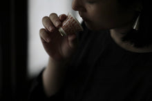 Load image into Gallery viewer, “Jingdezhen alum red poetry copper-rimmed small tea cup: An elegant utensil for tea tasting"