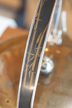 Load image into Gallery viewer, "2025 New Edition of the 999 Pure Silver Kettle with a Loop Handle and Wood - grain Gold Design on the Body, a Product of the Century - old Lu Art from the Frontier"