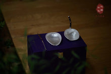 Load image into Gallery viewer, 9999 sterling silver Hung Kee Treasure handmade tea drain, tea basket and tea needle set.